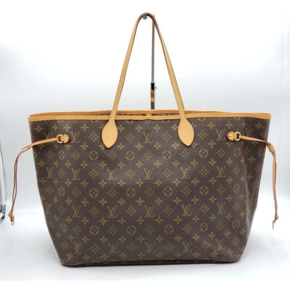 Louis Vuitton Monogram Tote in Brown and Tan